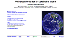Desktop Screenshot of modelearth.org